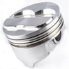 Chevy 400ci Hypereutectic Piston Solid Dome .100" - image 2