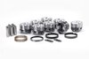 Chevy 327ci Hypereutectic Pistons Solid Dome .100" - image 2