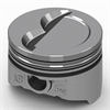 Chevy 350ci Hypereutectic Pistons D-Cup 18cc 2V - image 1