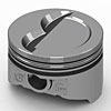 Chevy 383ci Hypereutectic Pistons Dish Top - image 1
