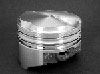 Chevy 454ci Hypereutectic Pistons Hollow Dome Top .250" - image 1
