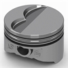 Pontiac 455ci Hypereutectic Piston And Ring Kit Flat Top +030 - image 1