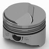 Chevy 454ci Hypereutectic Pistons Hollow Dome Top .250" - image 1