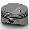 Chevy 489ci Hypereutectic Pistons Dome Top .180" - image 1