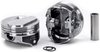 KB Hyper Piston - Chevy 489 Rod 6.385 cc Solid Dome -17cc 1V - image 2