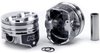 KB Hyper Single Piston - Chry 383 Rod 6.358 Solid Dome -6cc 2V - image 2