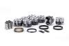 KB Hyper Single Piston - Chevy 350 Rod 5.700 Flat Top 6.5cc 4V - image 1