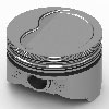 Oldsmobile 403ci Hypereutectic Pistons & Piston Ring Kit Dish Top - image 1