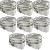 Pontiac 400ci Hypereutectic Pistons Solid Dome 10cc +030 - image 1