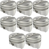 Pontiac 400ci Hypereutectic Pistons Solid Dome 10cc Standard - image 1