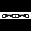 Header Flange for Small Block Chevy [1.625 in. Ports, 602 Crate MOTOR/LT1, 0.250 in. Thick, with Tube Stubs]