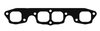Header Flange for Small Block Chevy [2 in. Round Ports, SB2, 0.313 in. Thick, with Tube Stubs]