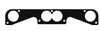 Header Flange for Small Block Chevy [1.750 in. Ports, Stahl, 0.250 in. Thick, with Tube Stubs]