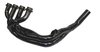 Tri-Y Short Tube Header for Kawasaki ZX-6R Micro Sprint [1.375-1.500 in. Primaries, 1.750 in. Collector]