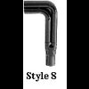 Slip-On Header Collector [4-Tube, 2 in. Primaries, 3.500 in. Outlet, Style 8]