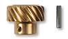 Replacement Aluminum/Bronze Distributor Gear 1974-82 Ford 2.3L L4 - image 1