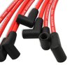 8mm Red Pro Wire Spark Plug Wire Set Small Block Chevy Skt. Cap Over Valve Covers - image 2
