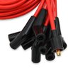 Mallory Pro Sidewinder Universal 8mm Red Spark Plug Wire Kit 135° Spark Plug Boots - image 2