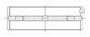 4M2633HX-STD Race Main Bearing Set, Standard Size w/Extra .025 mm (0.001 in.) Oil Clearance, Nissan VQ20DE 1995cc V6 DOHC 4v - image 3