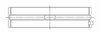 4M8599H-STD Race Main Bearing Set, Standard Size, Hyundai G6DA (Lambda) 3778cc V6 DOHC 4v - image 3