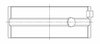 5M1695H-.025 Race Main Bearing Set, .025 mm (0.001 in.) Undersize, Toyota 2A 1298cc Inline4 SOHC 2v - image 3