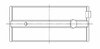 5M2152HX-STD Race Main Bearing Set, Ford 1098cc Kent X Flow Inline4 OHV 2v - image 2