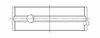 5M2797H-.50 Race Main Bearing Set, Peugeot TU5J2 (NFW,NFY) 1587cc Inline4 SOHC 2v - image 2