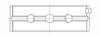 5M8443H-STD Race Main Bearing Set, Suzuki M15A 1490cc Inline 4 DOHC 4v - image 3