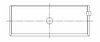 8B743HD-010 Race Connecting Rod Bearing Set, w/Dowel Hole .010 in. Undersize, Chevrolet 366ci (6.0L) Big Block V8 OHV 2v - image 3