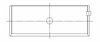 8B743HD-STD Race Connecting Rod Bearing Set, w/Dowel Hole, Standard, Chevrolet 366ci (6.0L) Big Block V8 OHV 2v - image 3