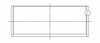 8B745H-001 Race Connecting Rod Bearing Set, .025 mm (0.001 in.) Undersize, Chevrolet 265ci (4.3L) V8 OHV 2v - image 2