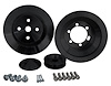 10015-08 Big Block Chrysler High Flow V-Belt Pulley Kit - Black (1V) - image 1