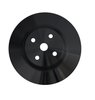 10212-08 Small Block Chrysler V-Belt Water Pump Pulley - Black (1V) - image 2