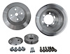 High Water Flow Ratio V-Belt Pulley Set 2-Groove Crankshaft Pulley - image 1