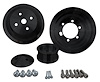 10300-08 Small Block Chrysler Serpentine Pulley Kit - Black (1V) - image 1