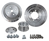 Performance Ratio Serpentine Belt Pulley Set 6-Rib Crank Pulley