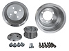Performance Ratio Serpentine Belt Pulley Set 6-Rib Crank Pulley - image 1