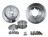 Performance Ratio Serpentine Belt Pulley Set 6-Rib Crank Pulley - image 1