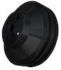 13032-08 Pontiac V-Belt Water Pump Pulley - Black (2V) - image 1