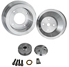 Pontiac V-Belt Pulley Kit - Performance Series 1969-Up Pontiac 350-400, 428, 455 - image 1