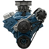 13100-08 Pontiac Ultra Serpentine Conversion w/ Tensioner - ALT Only - Black - image 1
