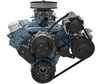 13105-08 Pontiac Ultra Serpentine Conversion w/ Tensioner - ALT & PS-Key - Black - image 2