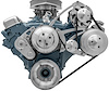 Serpentine Drive Conversion Kit Pontiac V-8 with Saginaw Press Fit Power Steering - image 1