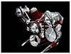 Serpentine Drive Conversion Kit Pontiac V-8 with A/C and Saginaw Press Fit Power Steering - image 2