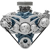 Style Track Pulley System Pontiac 326-455 with Alternator & Power Steering Only - image 1
