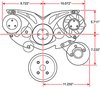 Revolver Serpentine Drive Kit Pontiac V-8 - image 2