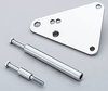 Air Conditioner Eliminator Bracket Kit 1986-93 Mustang 5.0L - image 1