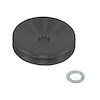 150-08 Universal Single Groove Alternator Pulley - Black (4") - image 1