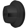 1552-08 Small Block Ford Water Pump Pulley - 1V - Early - Black - image 1