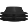 1562-08 Small Block Ford Water Pump Pulley - 2V - Early - Black - image 2